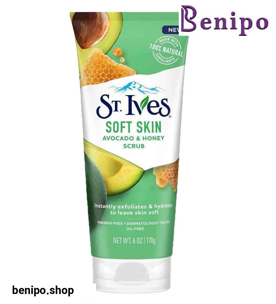 اسکراب نرم کننده آووکادو و عسل 170گرم