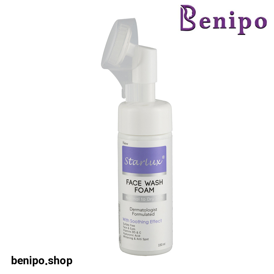 فوم شستشو صورت مناسب پوست نرمال تا خشک حجم 150 میلی لیتر