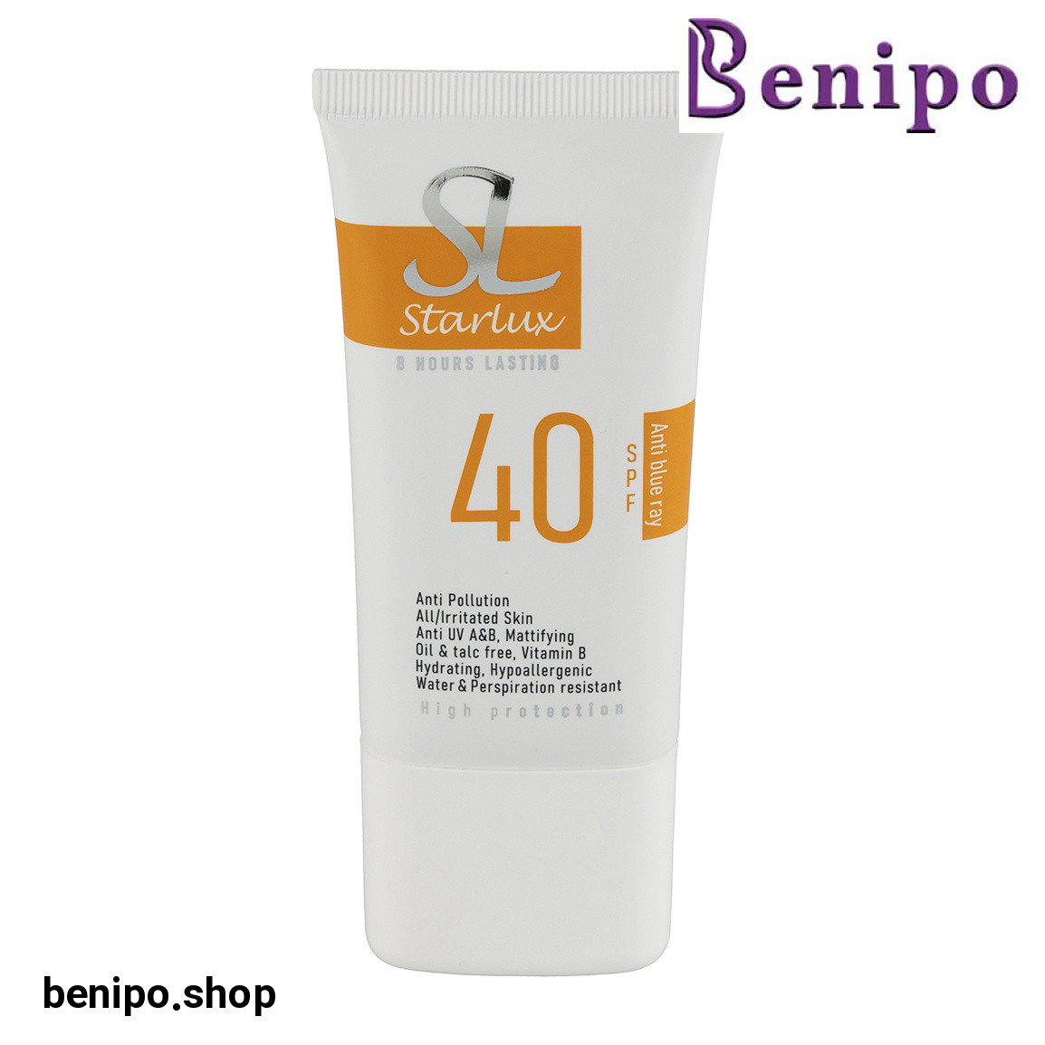 کرم ضد آفتاب رنگی با SPF40 حجم 40 میلی لیتر