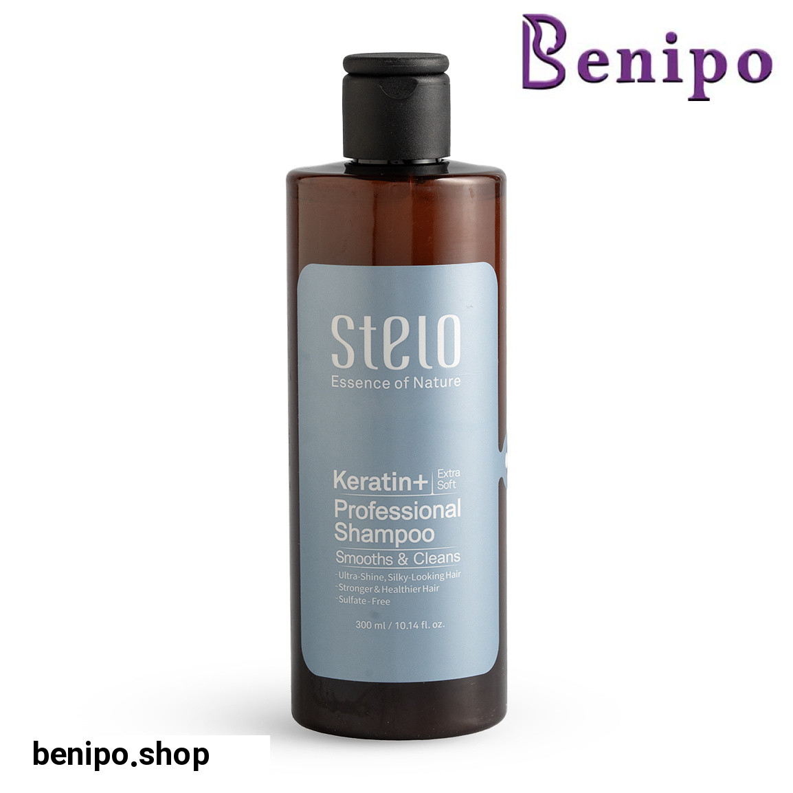 شامپو کراتین بدون سولفات حجم 300 میلی لیتر