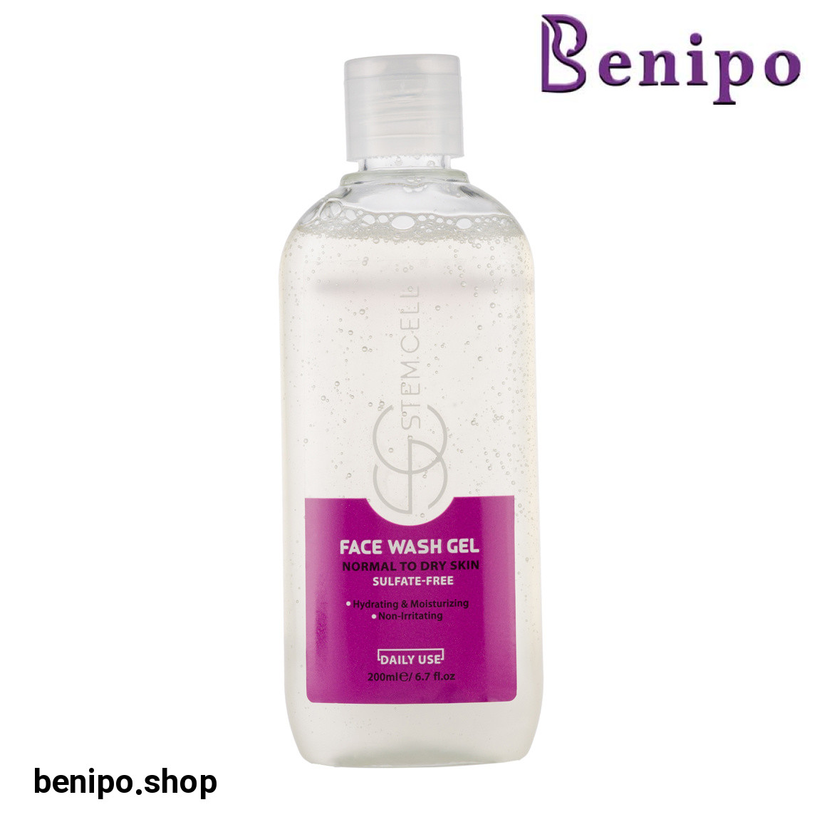 ژل شستشوی صورت مناسب پوست نرمال تا خشک 200میل