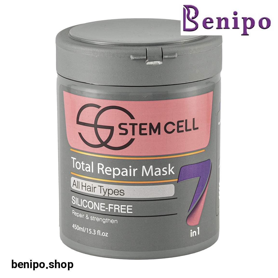 ماسک مو هفت کاره مناسب انواع مو حجم 450 میلی لیتر