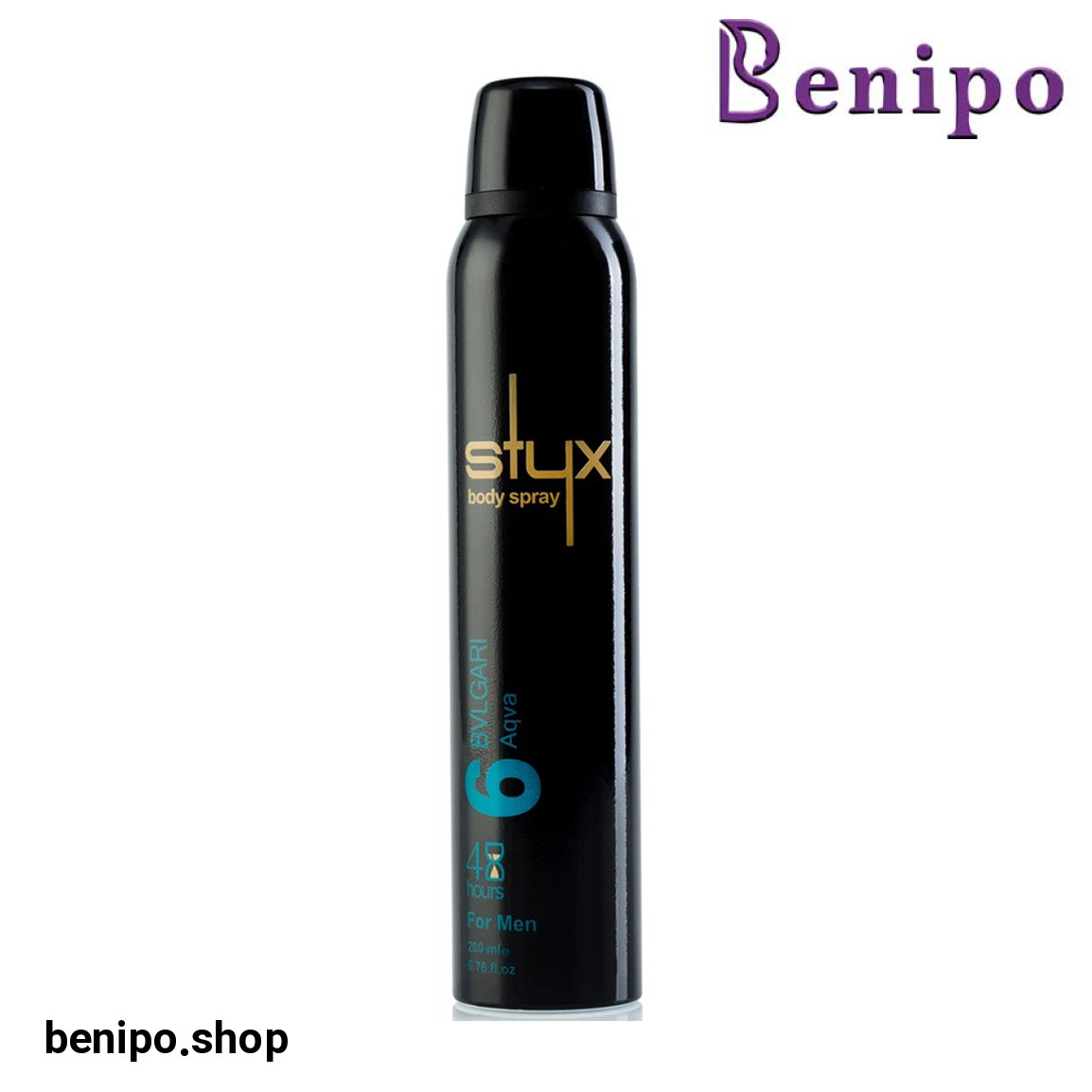 اسپری بدن مردانه مدل Bvlgari حجم 200 میلی لیتر