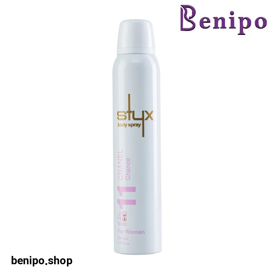 اسپری بدن زنانه مدل Chanel Chance حجم 200 میلی لیتر