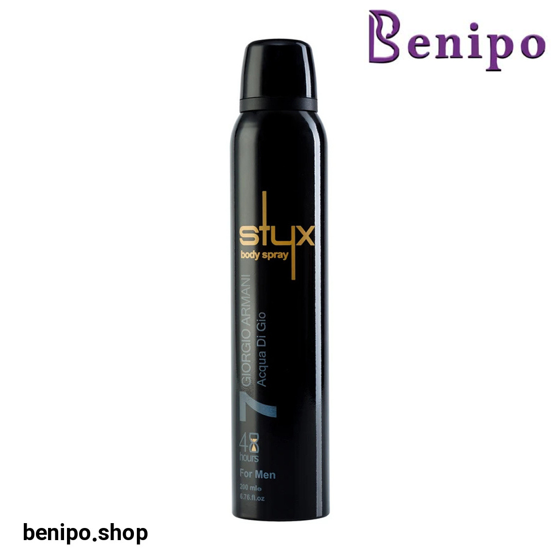 اسپری بدن مردانه مدل Giorgio Armani حجم 200 میلی لیتر