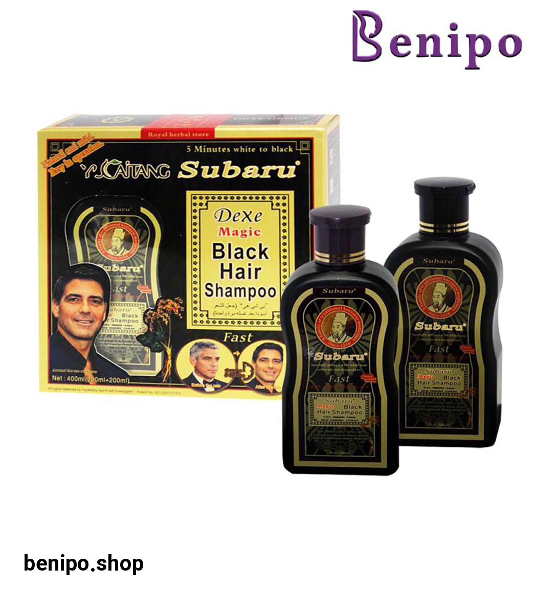 شامپو رنگ مو مشکی سوبارو 400 میل