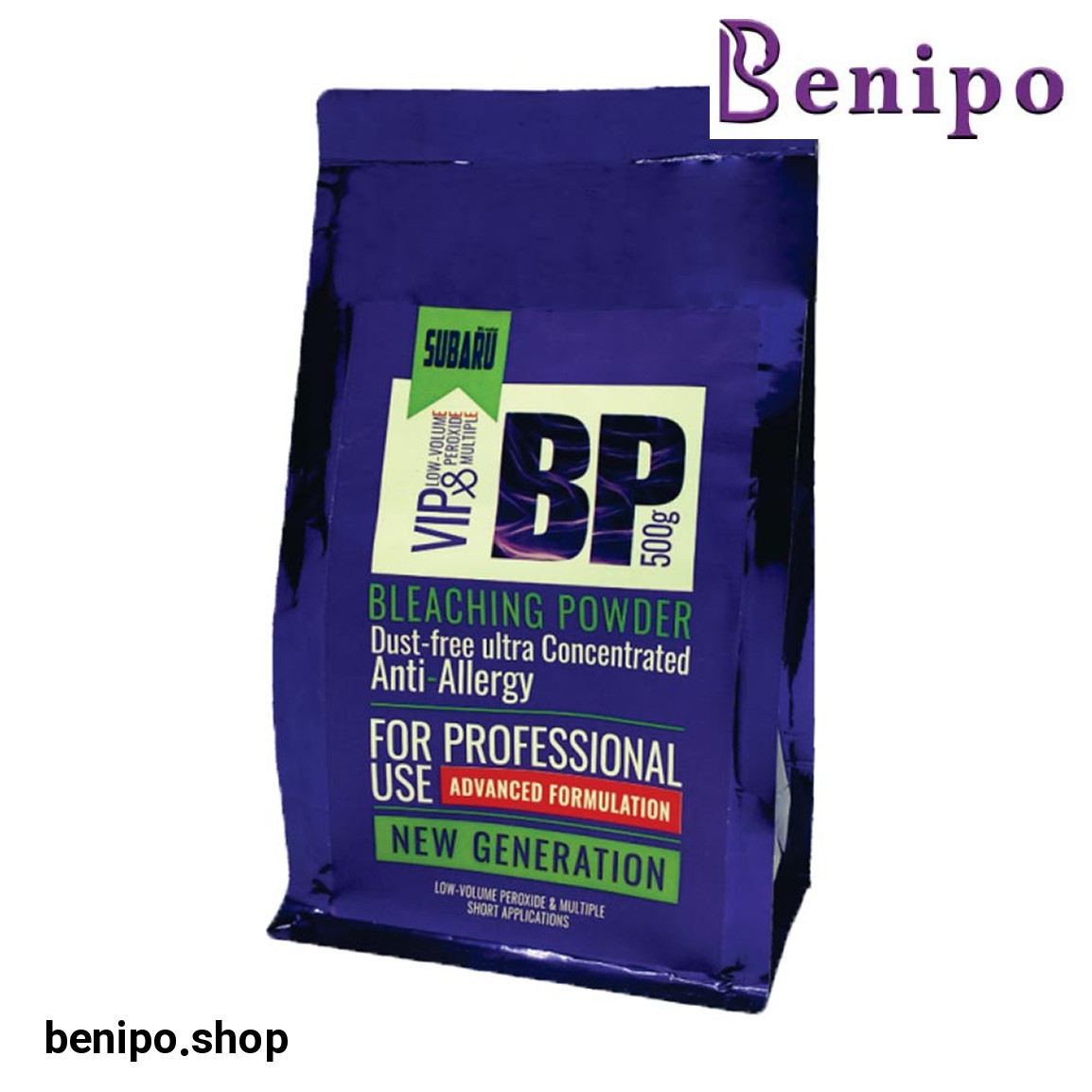 پودر دکلره vip بنفش وزن 500 گرم