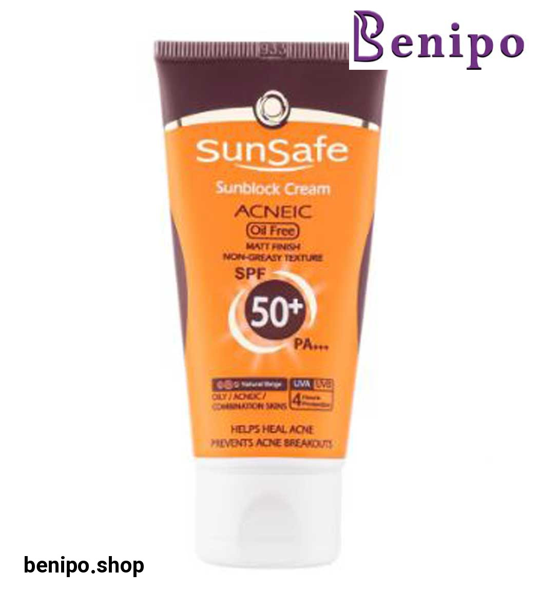 ضد آفتاب رنگی فاقد چربی آنتی آکنه spf50