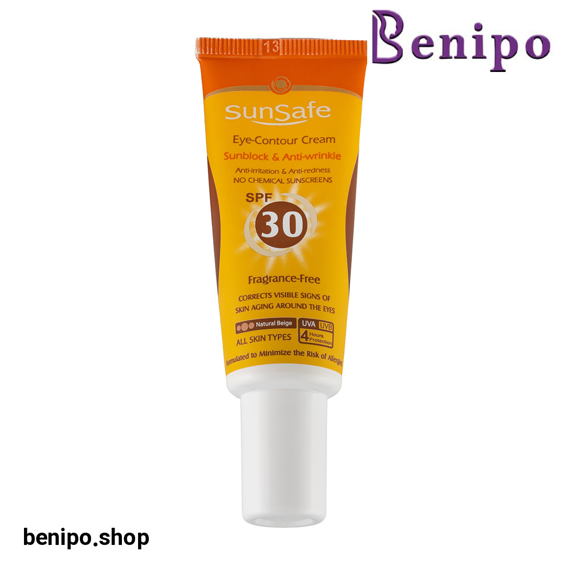 کرم ضد آفتاب دور چشم رنگی SPF30