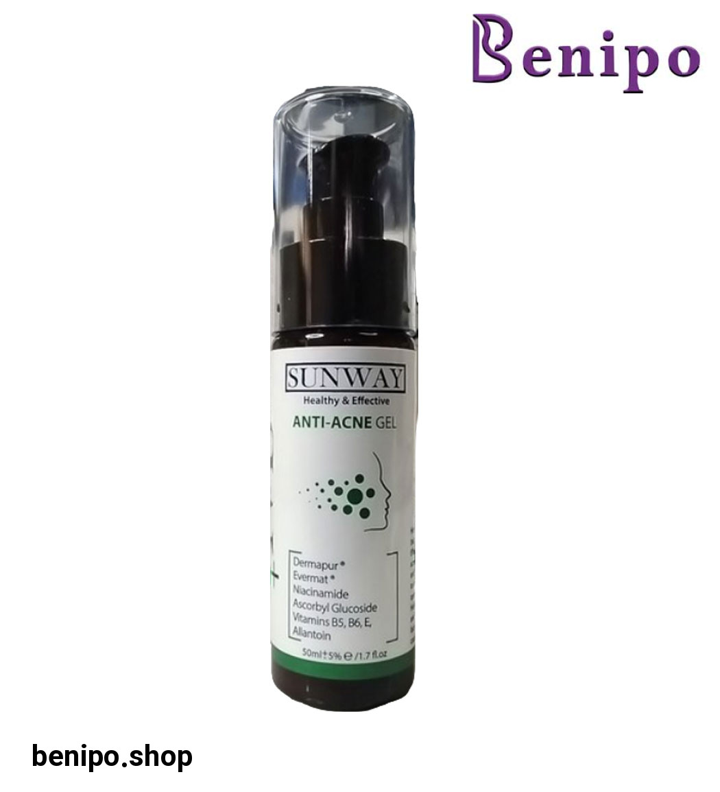 ژل ضد آکنه مناسب پوست چرب و جوش دار حجم 50 میلی لیتر