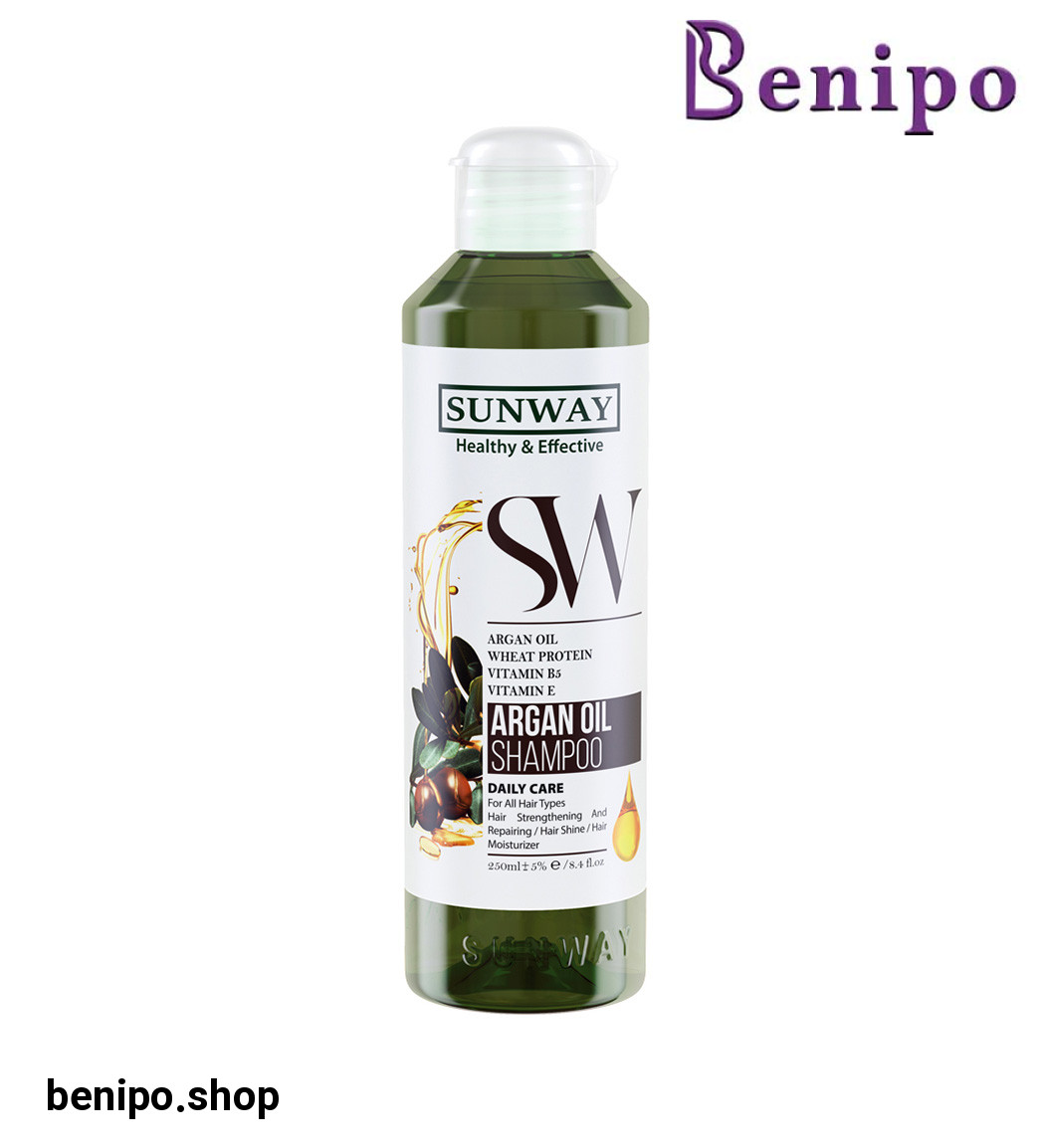 شامپو حاوی روغن آرگان حجم 250 میلی لیتر