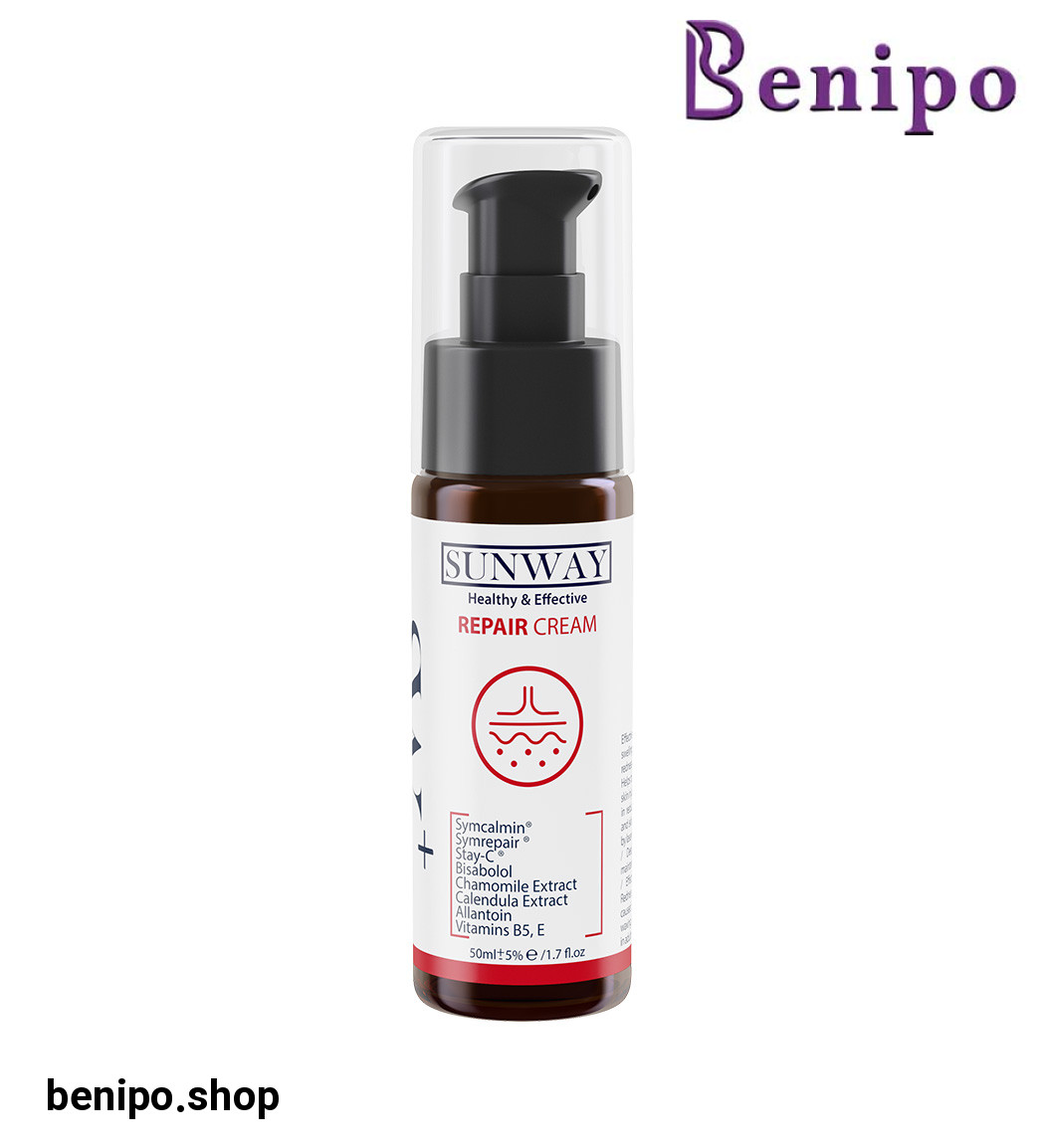 کرم ترمیم کننده مناسب پوست آسیب دیده حجم 50 میلی لیتر