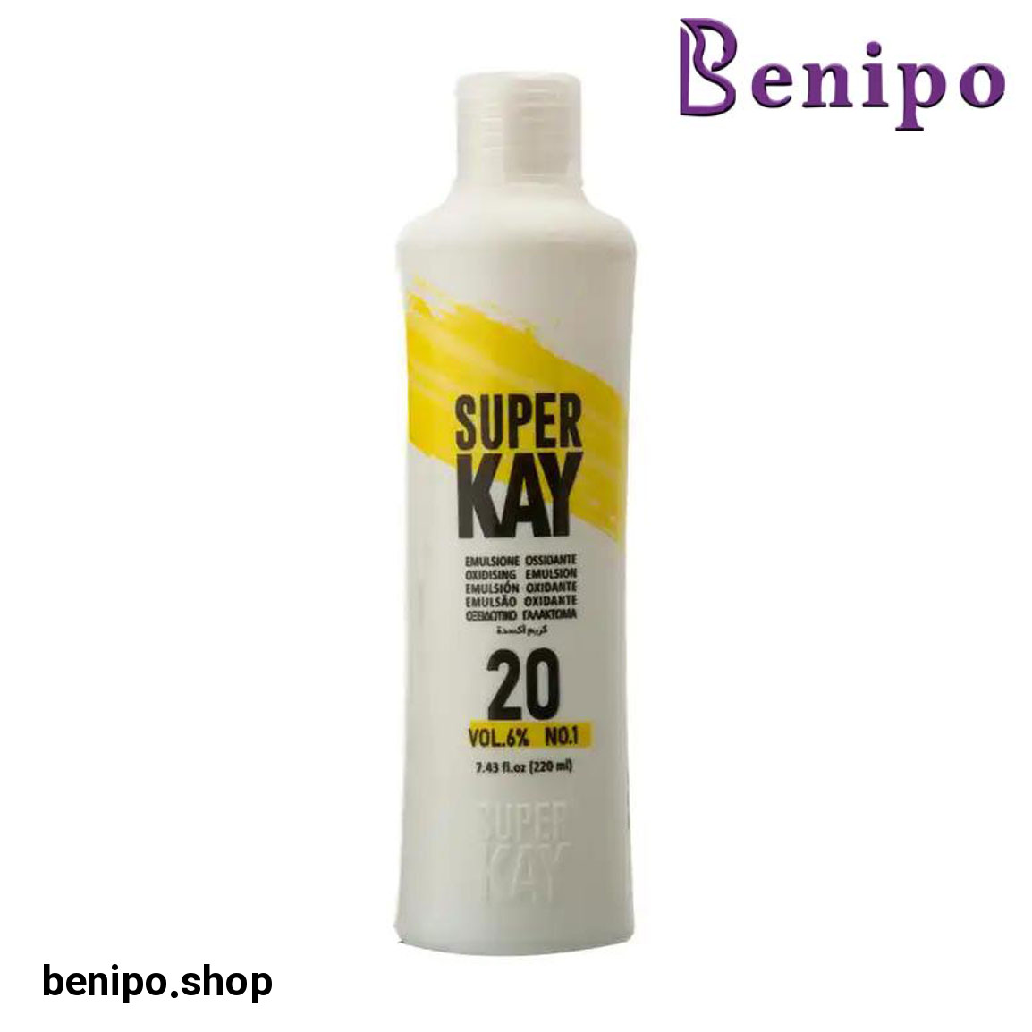 کرم اکسیدان 6% حجم 220 میلی لیتر