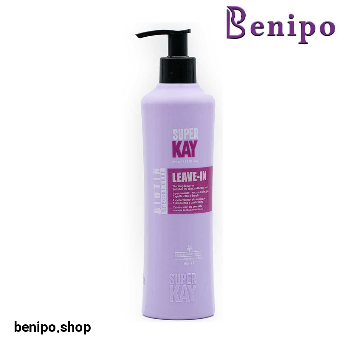 ماسک مو بعد از حمام حاوی بیوتین حجم 300 میلی لیتر