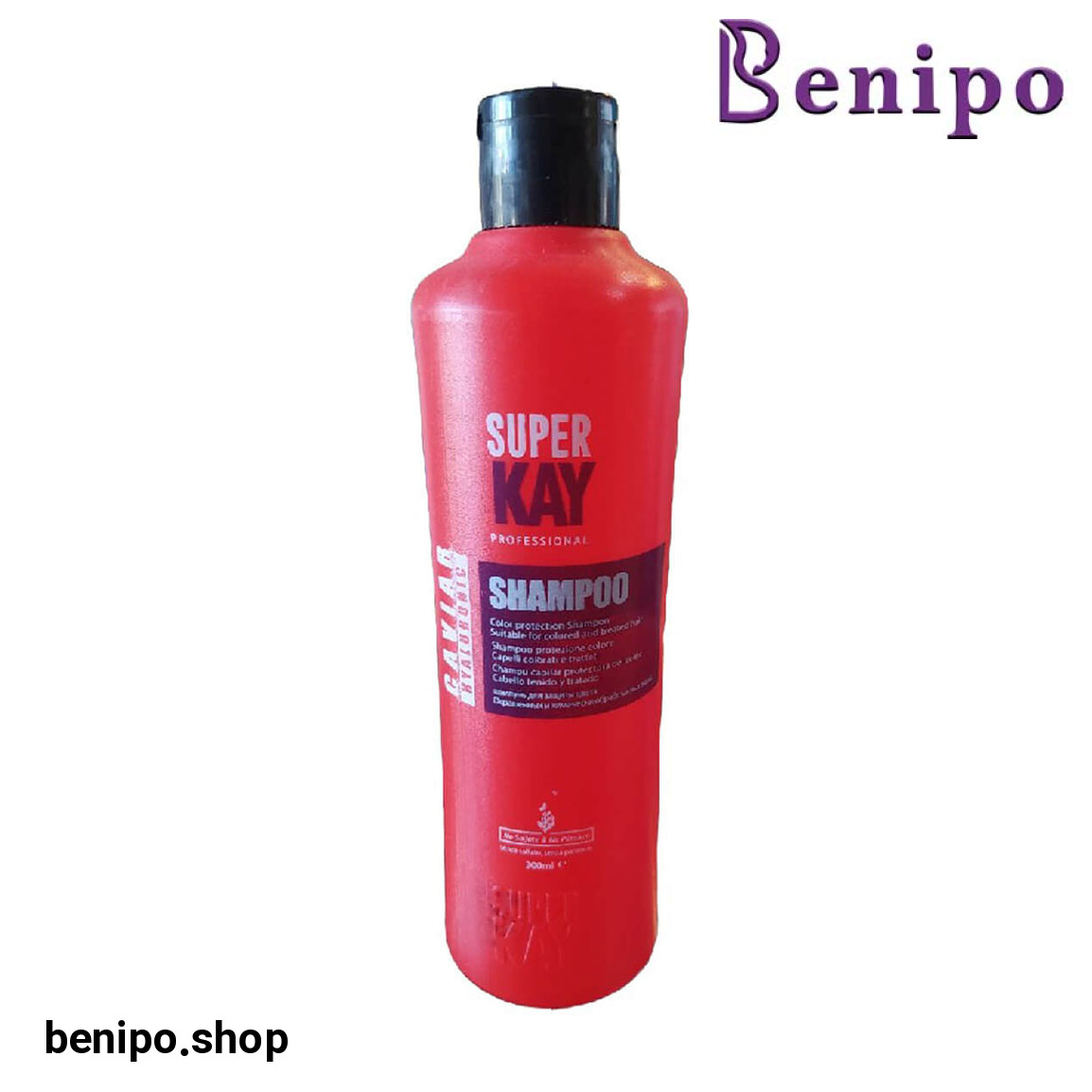 شامپو فاقد سولفات حاوی خاویار حجم 300 میلی لیتر