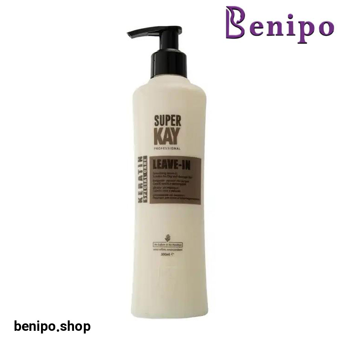 ماسک مو بعد از حمام حاوی کراتین حجم 300 میلی لیتر