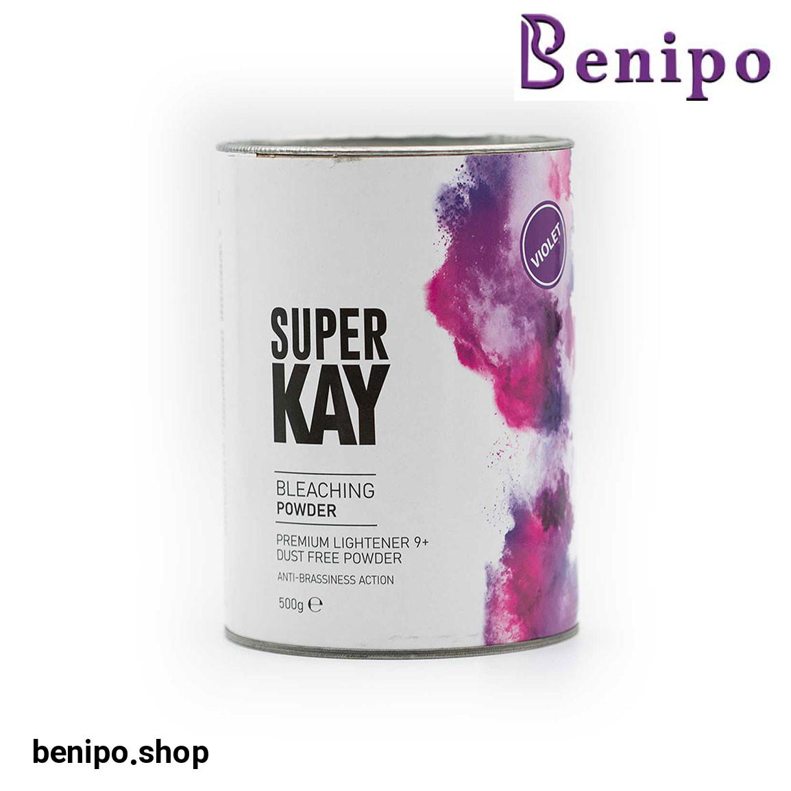 پودر دکلره بنفش وزن 500 گرم