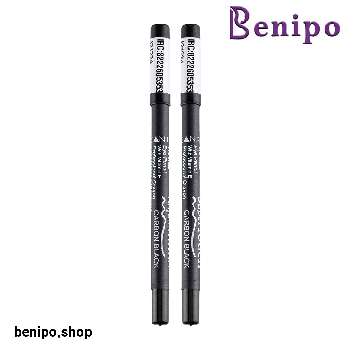 پک 2 عددی مداد چشم ضد آب مدل Carbon Black