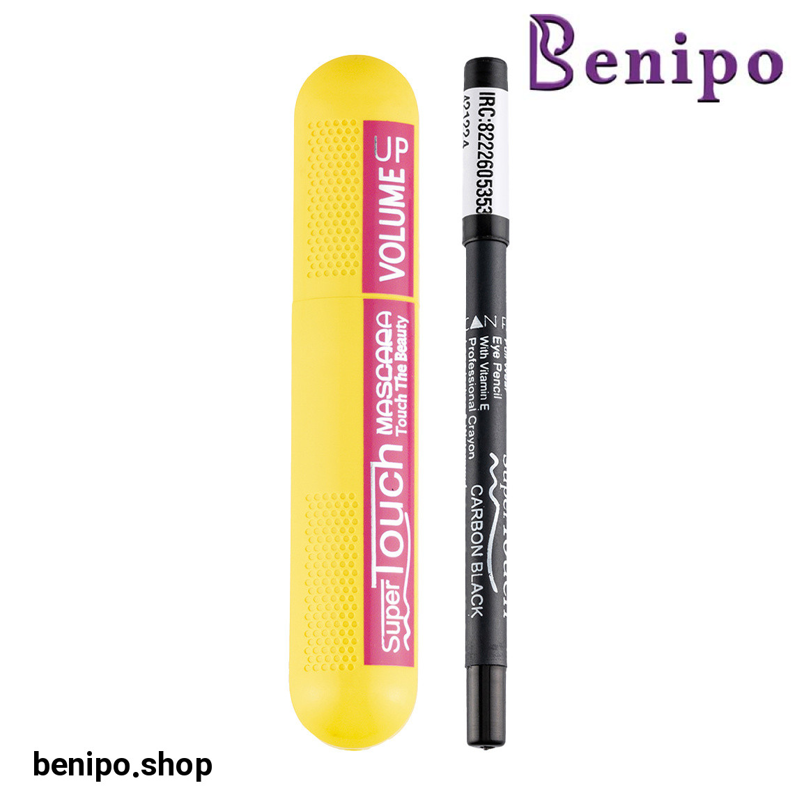 پک 2 عددی مداد چشم ضد آب مدل Carbon Black و ریمل حجم دهنده مدل X4