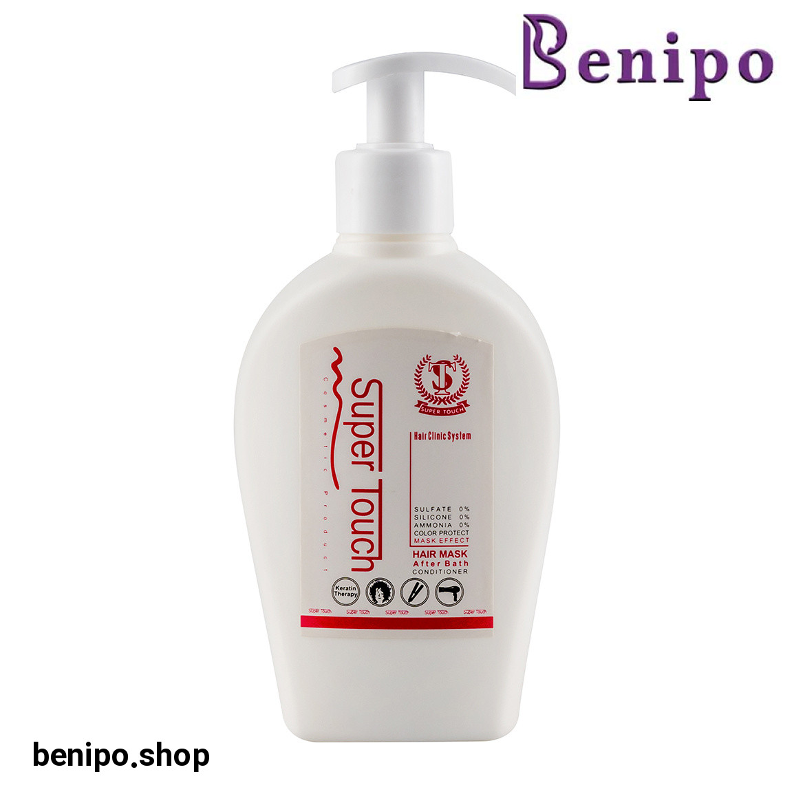 ماسک مو نرم کننده فاقد سولفات حجم 250 میلی لیتر