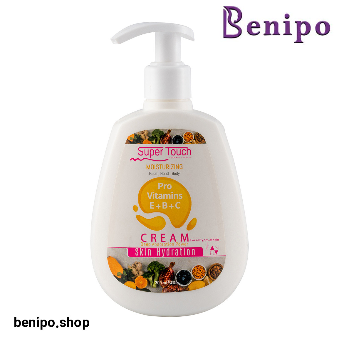 کرم مرطوب کننده پرو ویتامین مناسب پوست نرمال حجم 300 میلی لیتر