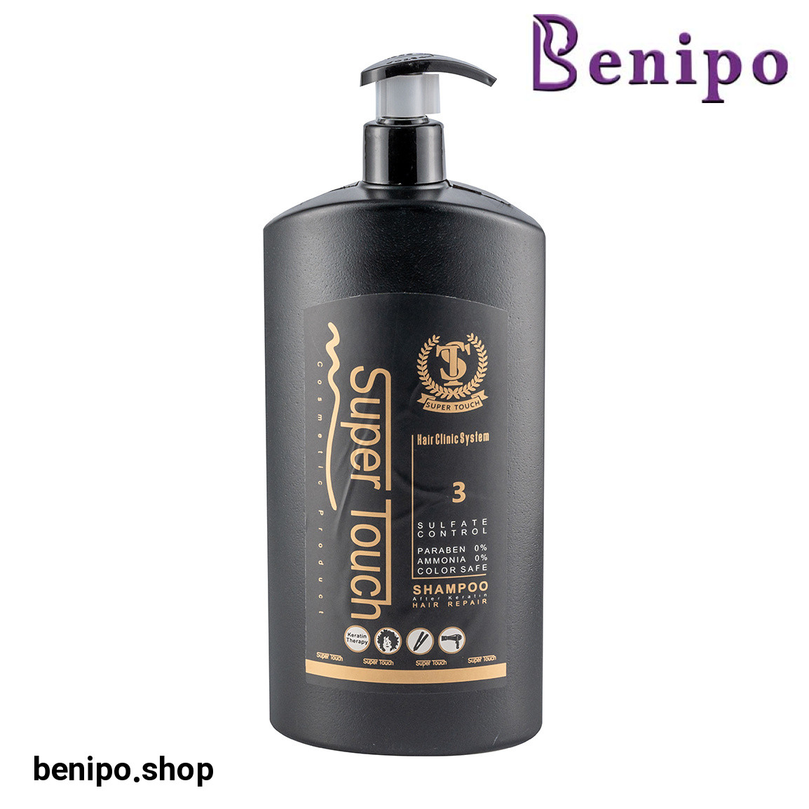 شامپو کراتینه مدل Repair مناسب مو خشک و آسیب دیده حجم 850 میلی لیتر