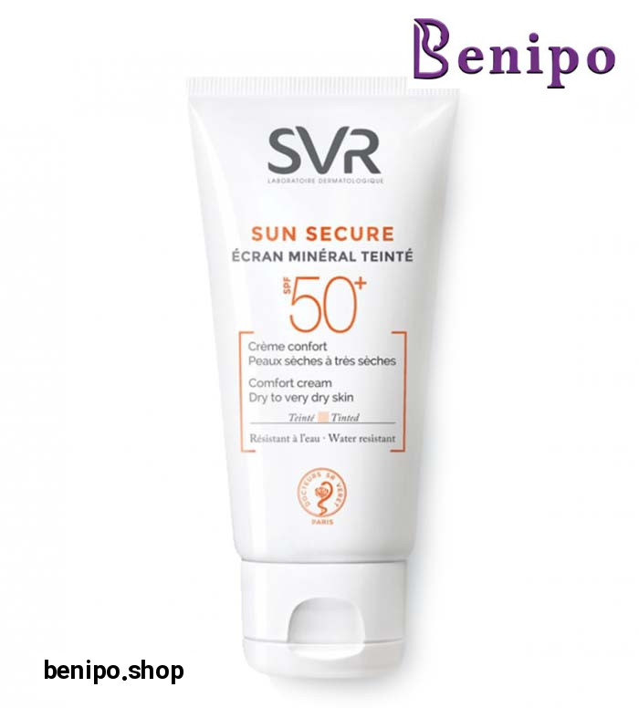 ضد آفتاب رنگی مینرال پوست خشک