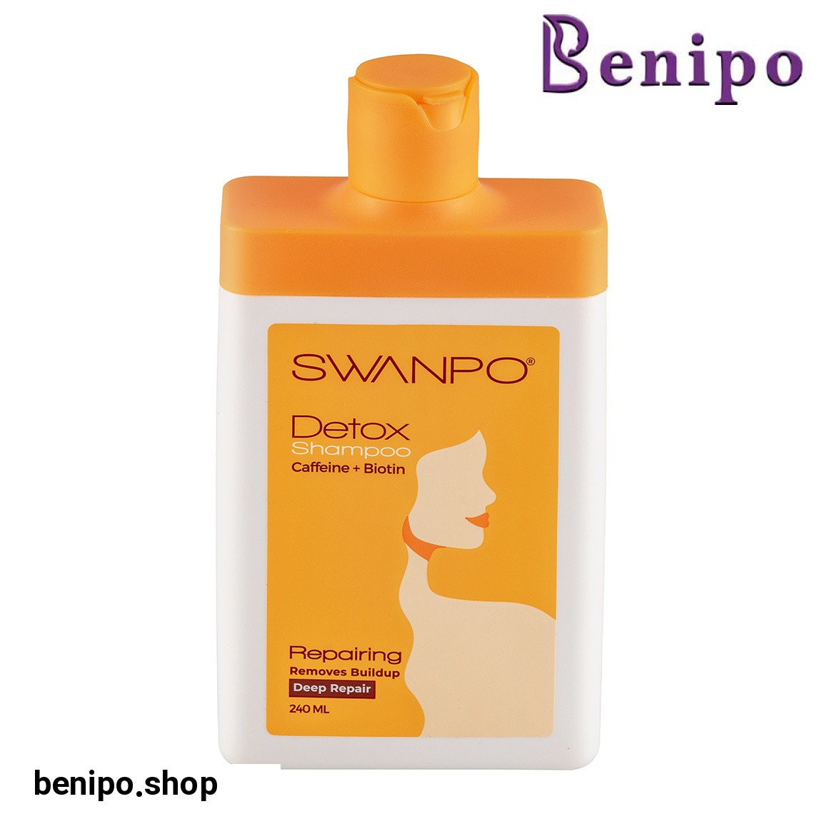 شامپو ترمیم کننده حاوی کافئین و بیوتین حجم 240 میلی لیتر