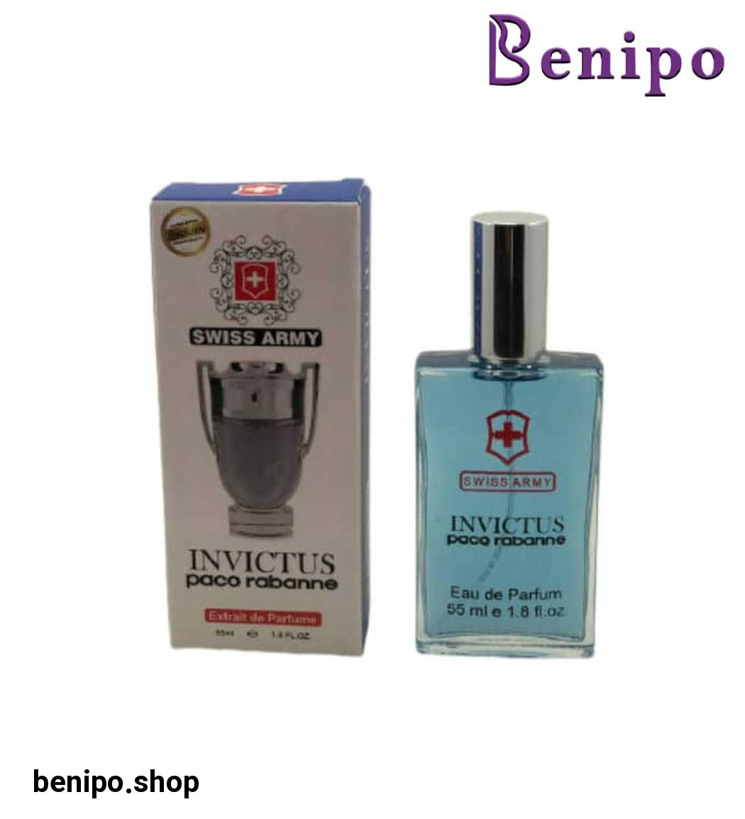 ادوپرفیوم مردانه مدل Paco Rabanne Invictus حجم 55 میلی لیتر
