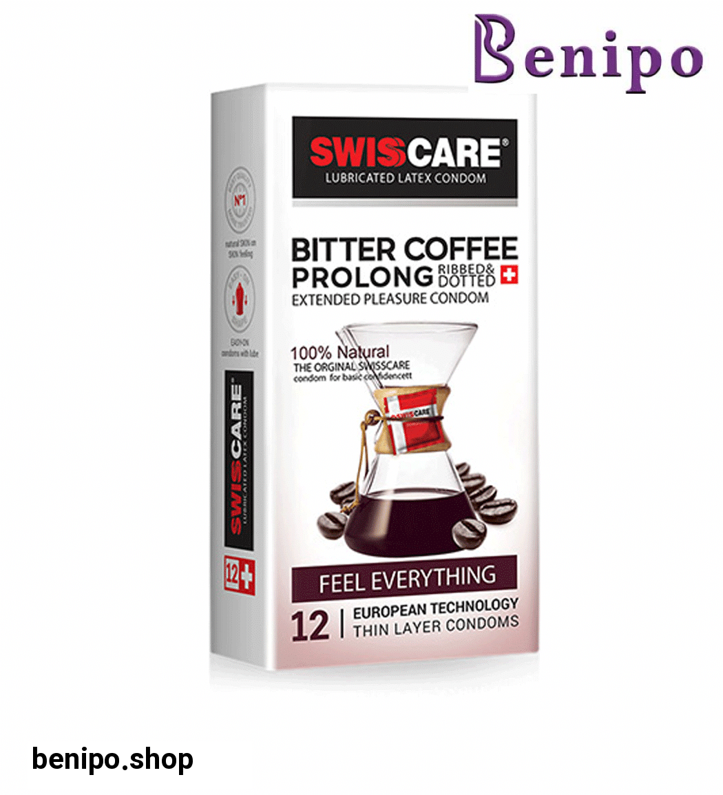 کاندوم قهوه تلخ 12عددی