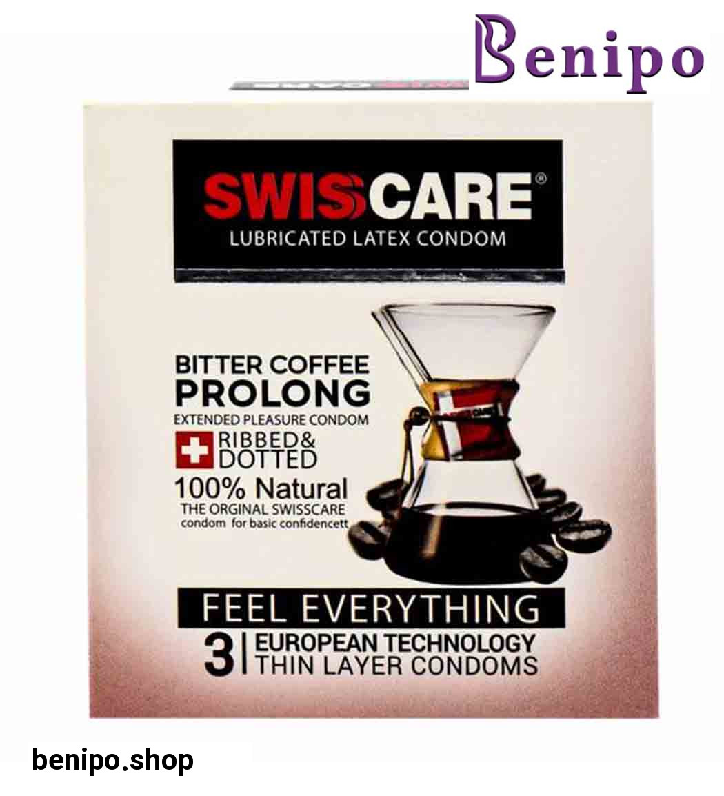 کاندوم قهوه تلخ 3عددی