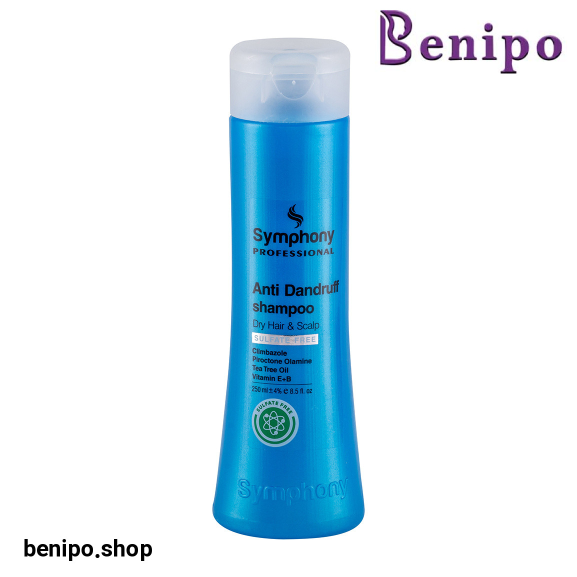 شامپو ضد شوره مو خشک حجم 250 میلی لیتر