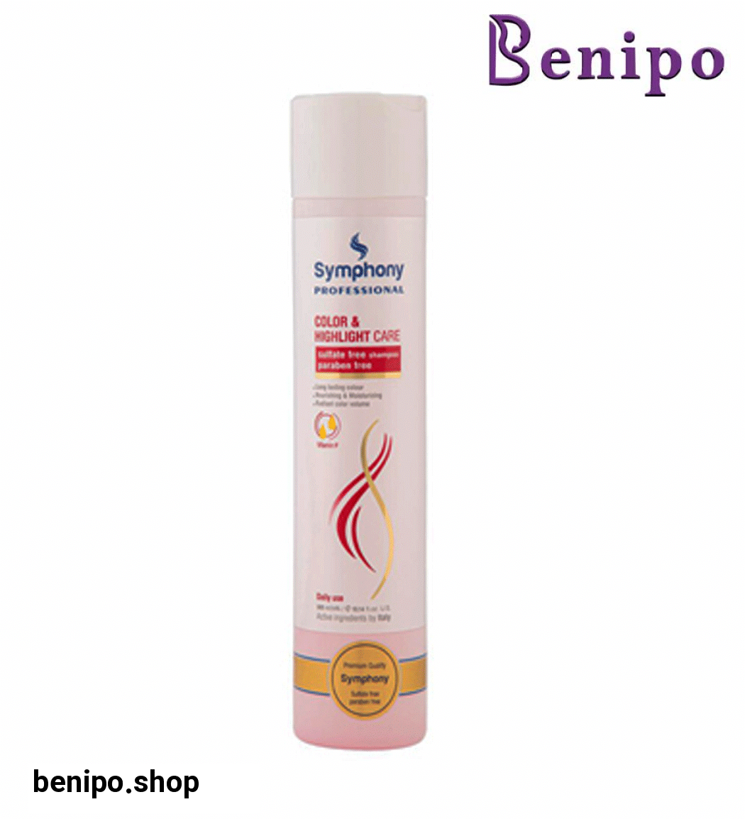 شامپو فاقد سولفات مناسب موهای رنگ شده و دکلره 300میل