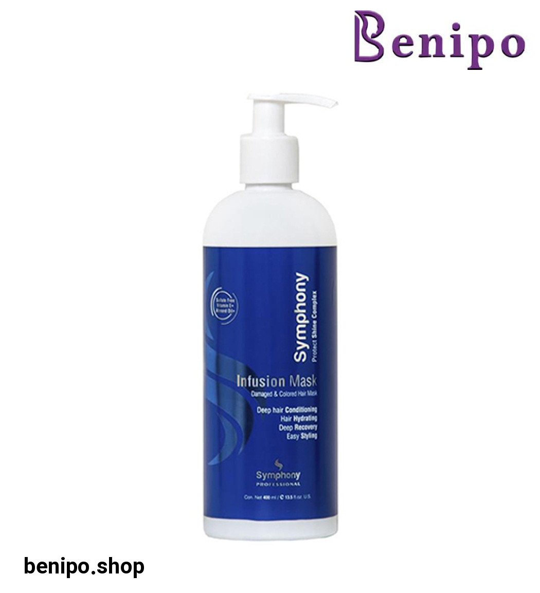 ماسک مو مناسب موهای رنگ شده، خشک و آسیب دیده Infusion حجم 400میل