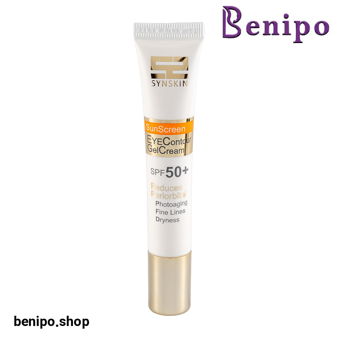 ژل کرم ضد آفتاب دور چشم بی رنگ مدل PFD با SPF50  حجم 20 میلی لیتر