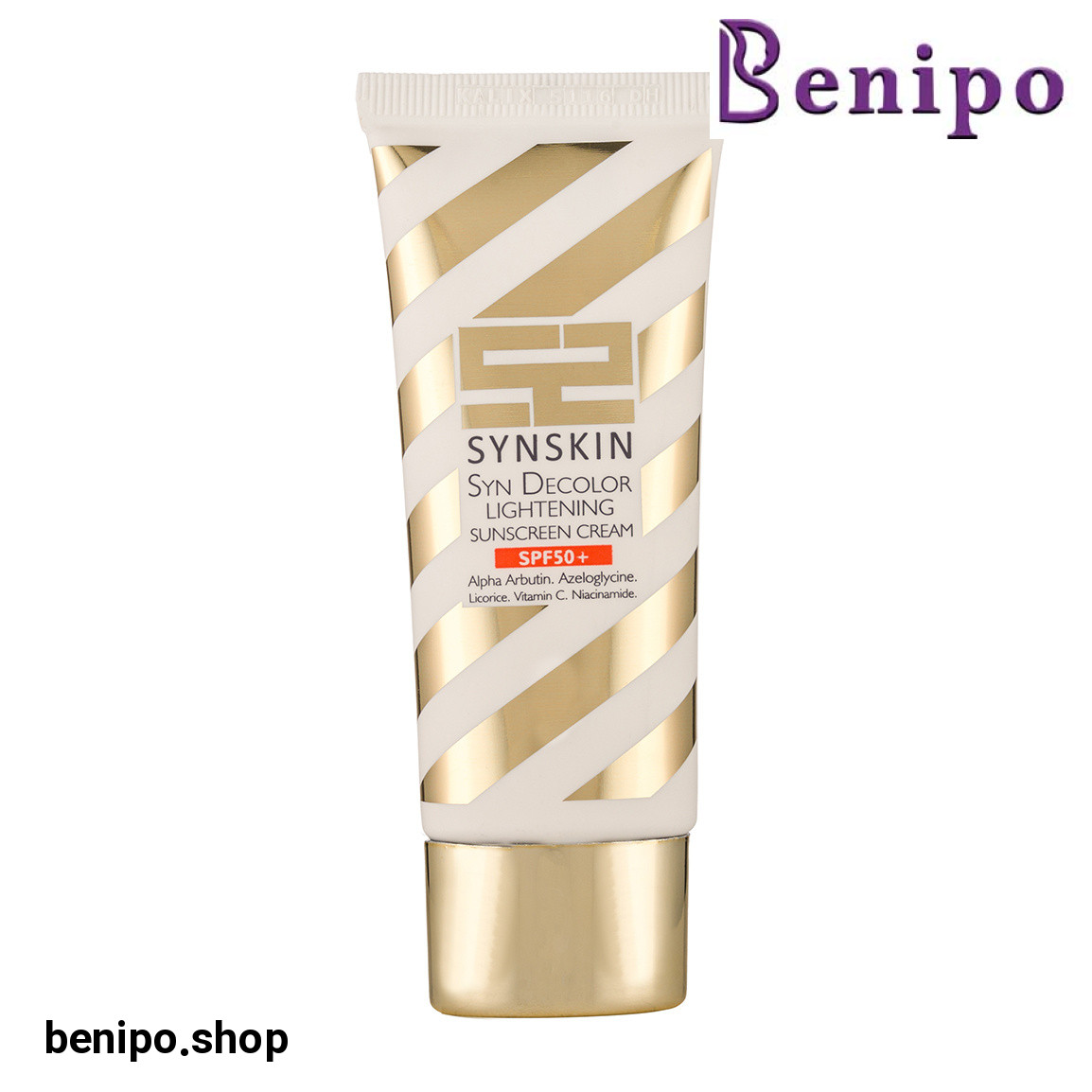 ژل کرم ضد آفتاب روشن کننده پوست ساین دیکالر دارای SPF50 حجم 40 میلی لیتر