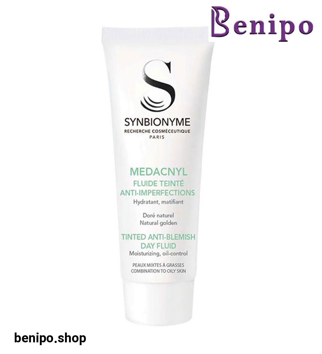 فلوئید رنگی ضد جوش مدل Medacnyl حجم 40میل