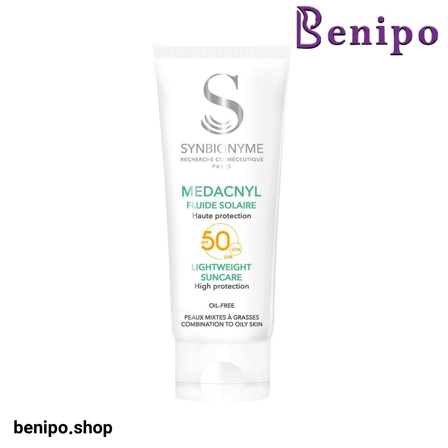 ضد آفتاب مداکنیل سین بیونیم spf50 پوست مختلط تا چرب