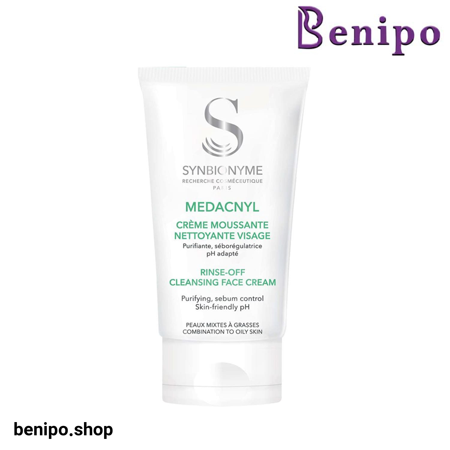 کرم پاک کننده صورت سین بیونیم پوست مختلط تا چرب