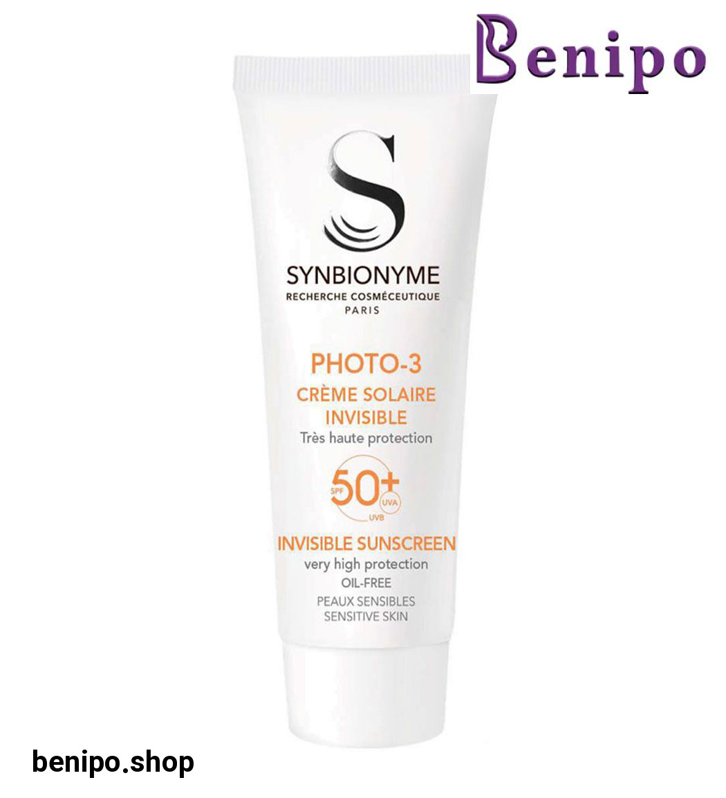 ضد آفتاب بی رنگ مدل Photo-3 دارای +SPF50