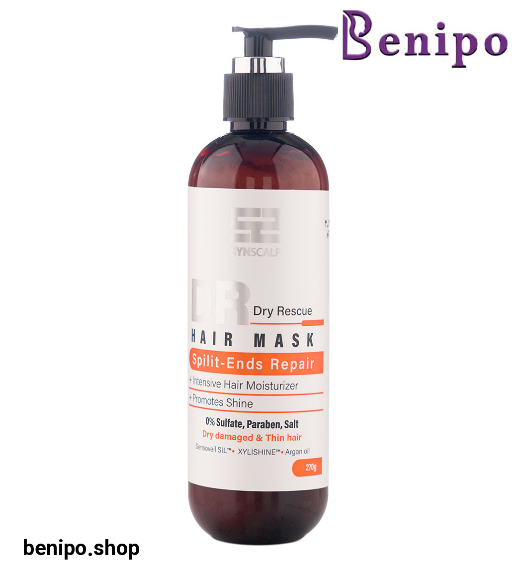 ماسک مو مناسب موهای دارای موخوره و خشک فری سولفات حجم 270 میل