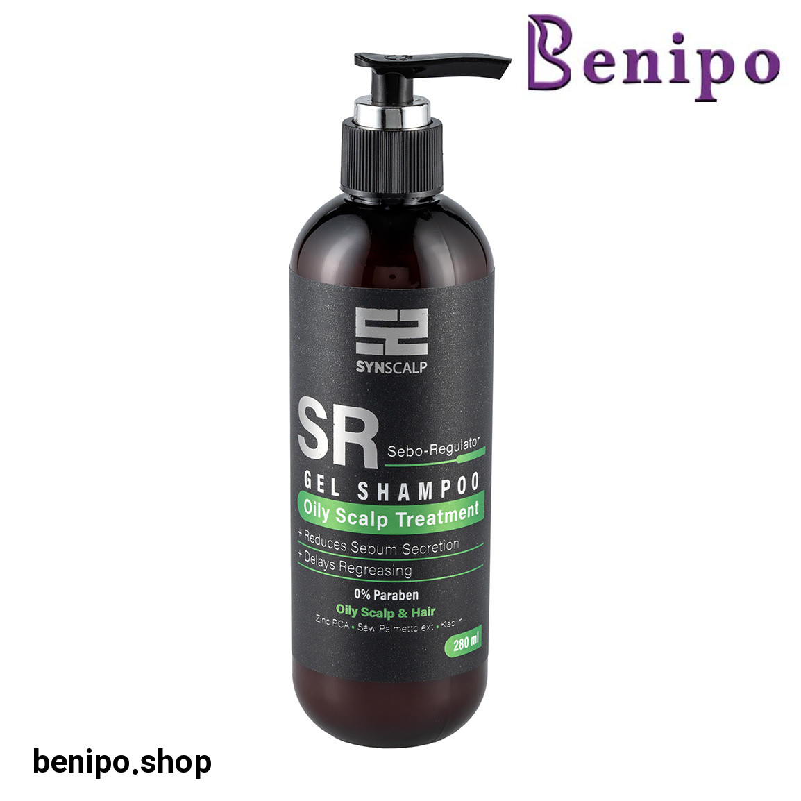 ژل شامپو مناسب موهای چرب حجم 280 میلی لیتر