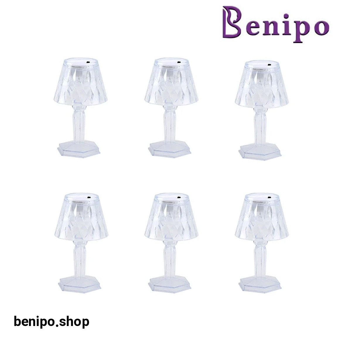 چراغ رومیزی مدل Diamond مجموعه 6 عددی