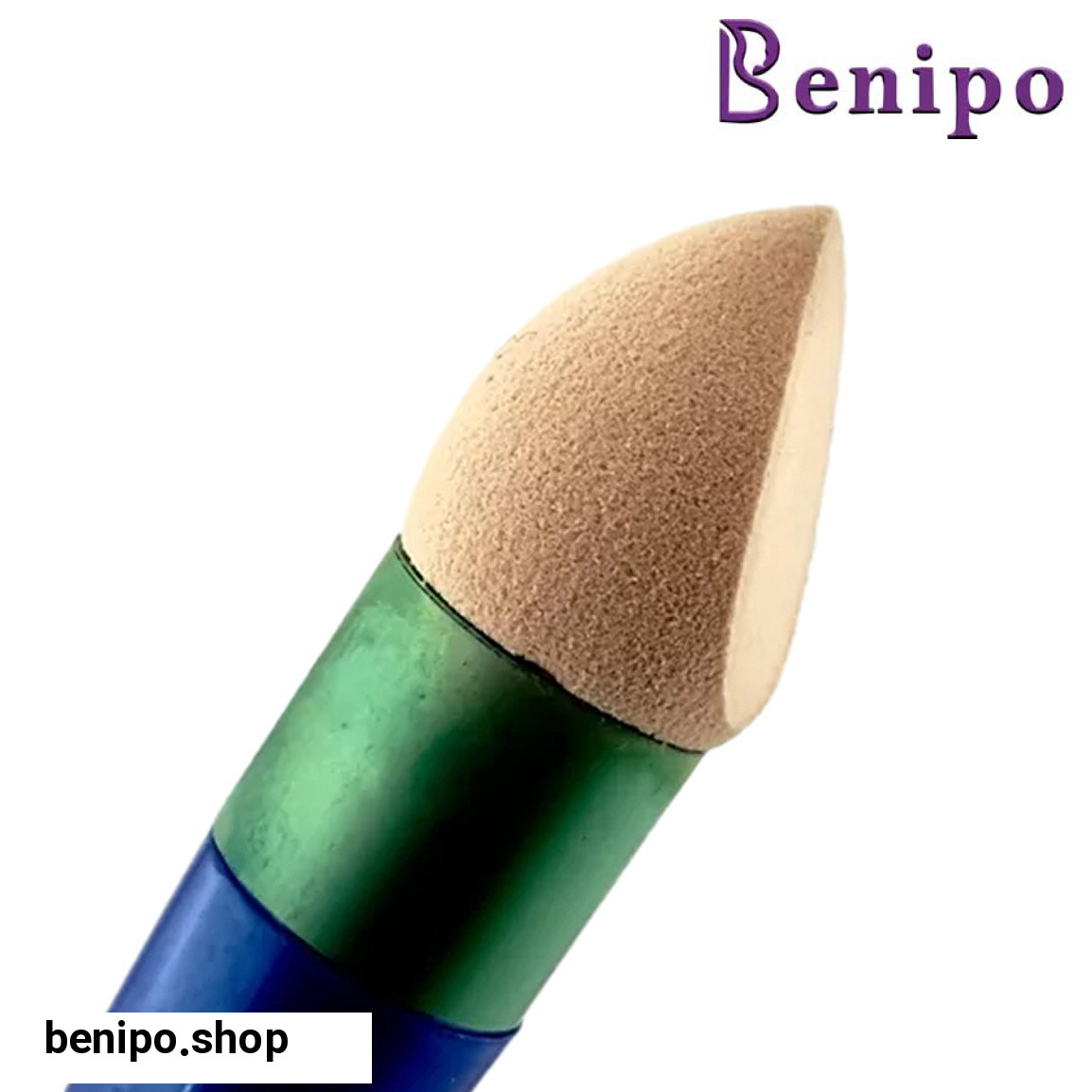 پد آرایش اشکی دسته دار ارسال با رنگ رندوم