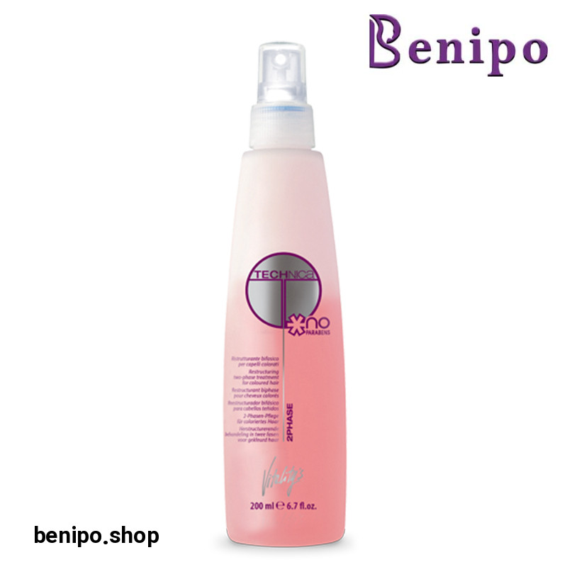 اسپری دو فاز ترمیم کننده مو ویتالیتیس مدل Technica حجم 200 میل