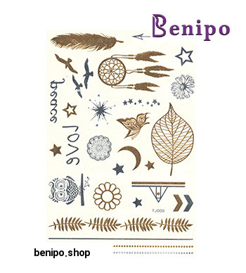 تاتوی موقت طرح جغد