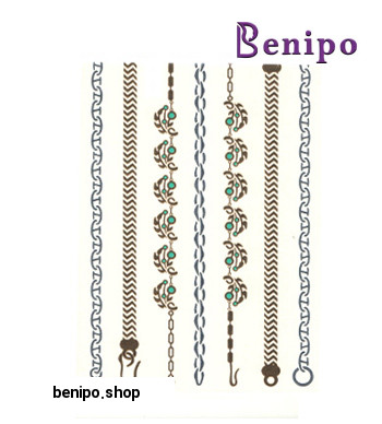 تاتوی موقت طرح زنجیری