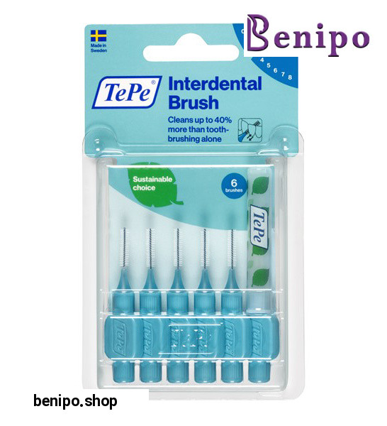 مسواک بین دندانی مدل Original با برس نرم سایز 3 بسته 6 عددی