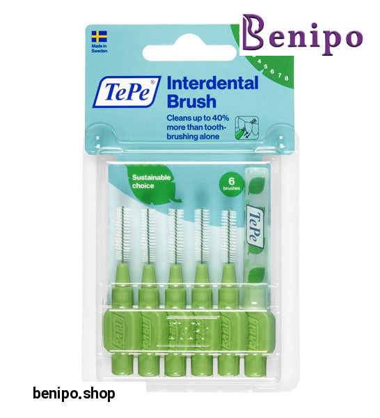 مسواک بین دندانی مدل Original با برس نرم سایز 5 بسته 6 عددی