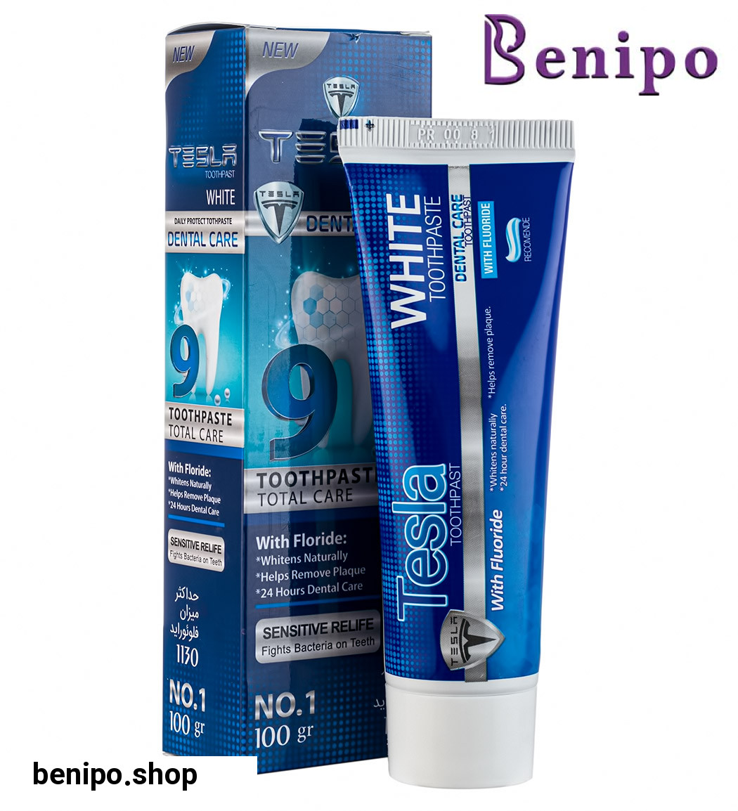 خمیر دندان 9 کاره با حداکثر میزان فلوئوراید 100گرم